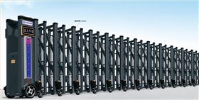 黑色 电动伸缩门_副本