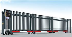 分段平移伸缩门